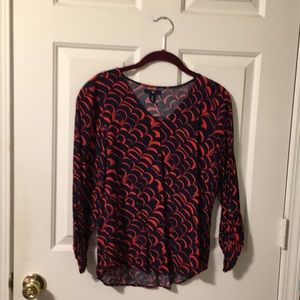 Gap blouse Red  &  Blue